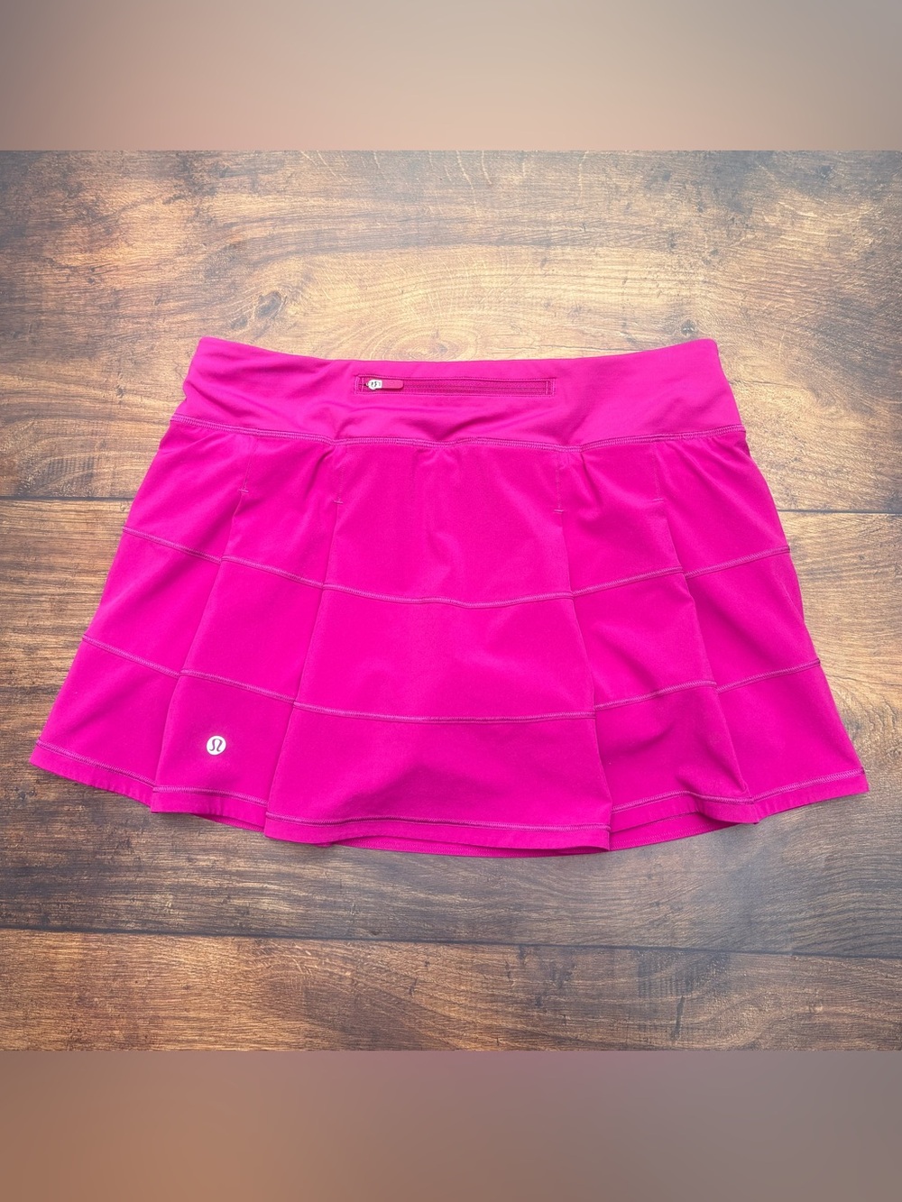 Lululemon Pace Rival Mid Rise Skirt Skort In Ripened Raspberry Size 8